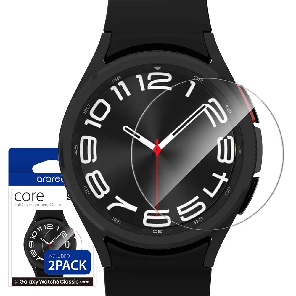 Araree Samsung Sub Core Glass Samsung Watch 6 Classic 47mm - Clear - Tashqila Araree Samsung Sub Core Glass Samsung Watch 6 Classic 47mm - Clear - Tashqila